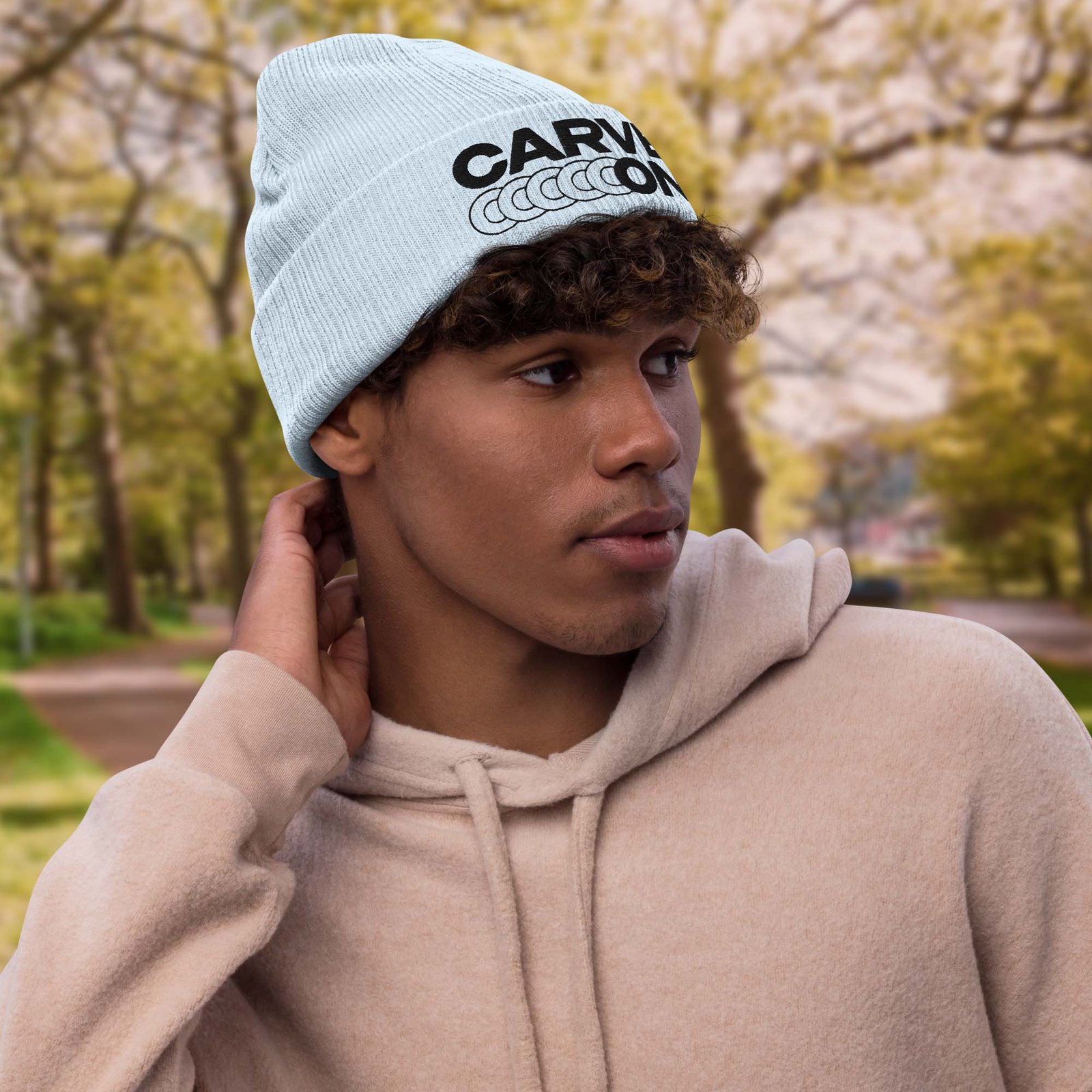 Carve On Beanie - Breezy Boarding